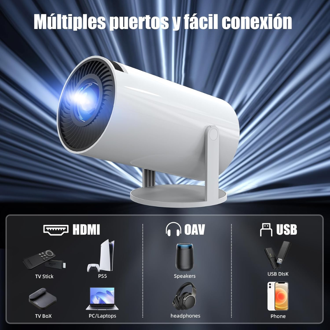 Proyector Portátil 4K